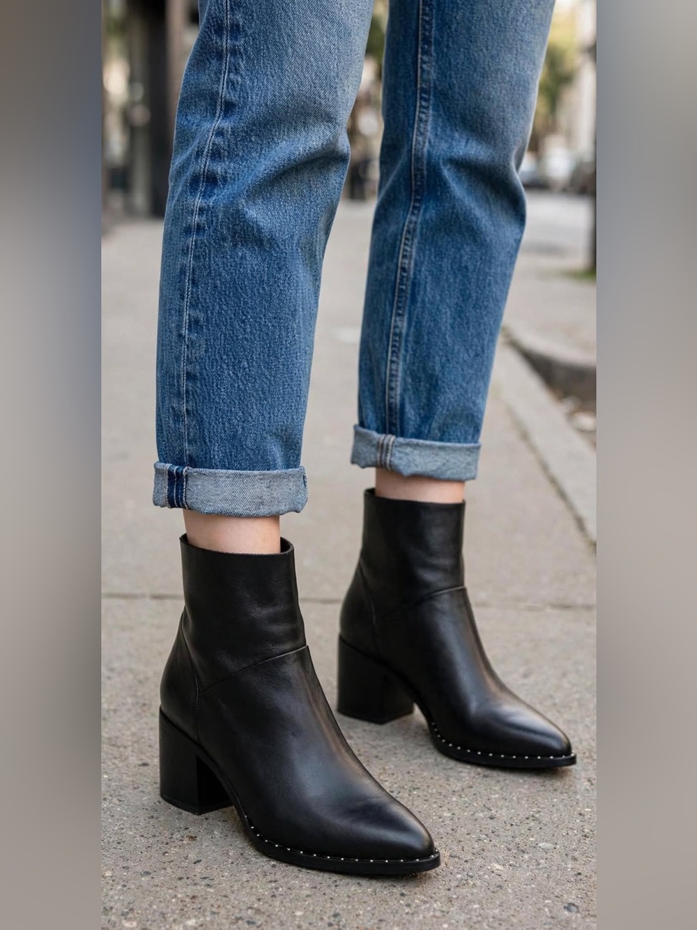 Treasure & Bond Farrah Studded Leather boots. NWOT